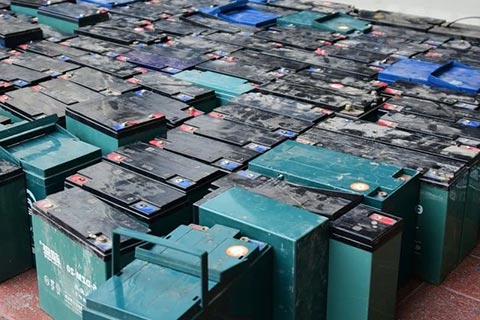 废弃电池回收√新能源电车电池回收-电瓶回收厂家